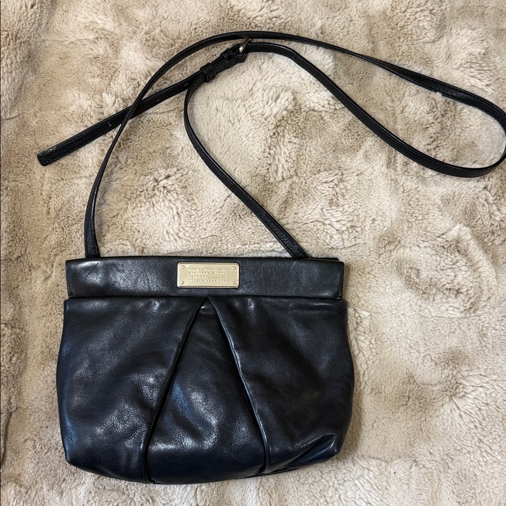 Marc by Marc Jacobs Marchive Percy Crossbody Bag in Black Leather